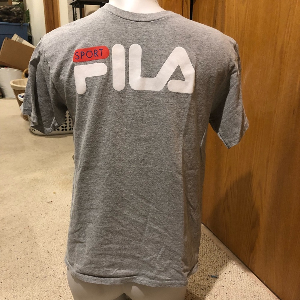 Fila Kids Gray Sport T-Shirt